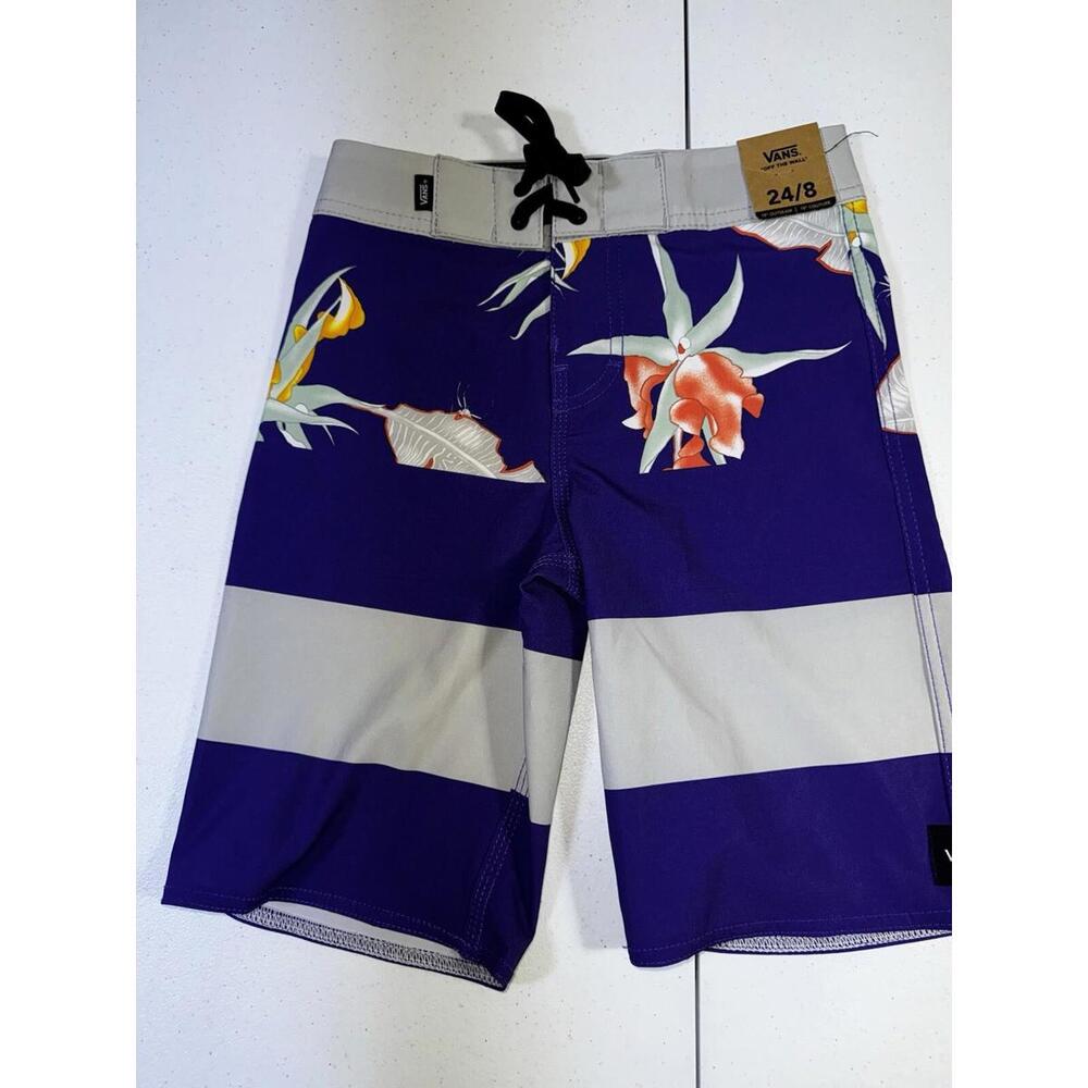 Brand new Boys Vans Era Boardshorts 18 “ Outseam Blue 24/8
